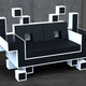 Image for article titled Space Invaders Make For A Cute, Uncomfortable Seating Option